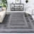 Assar Geometric Gray Area Rug-866292478