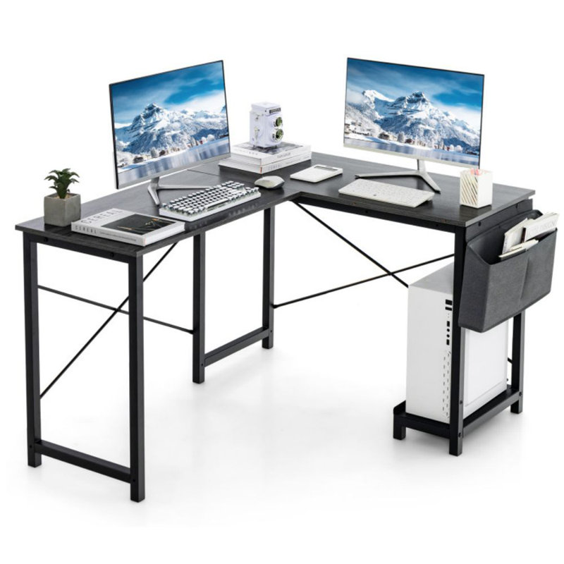 Bureau d'ordinateur en L Pinank