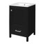 Meuble-lavabo moderne avec lavabo, tiroir et porte à fermeture en douceur-254613434-254613435