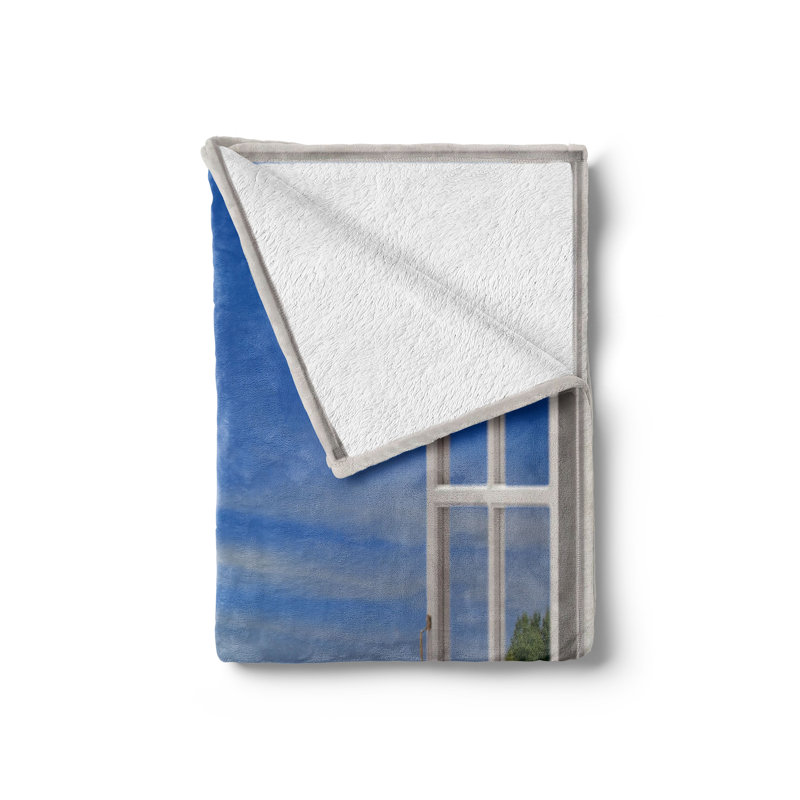 Hand Woven Throw Blanket, 50" x 70"