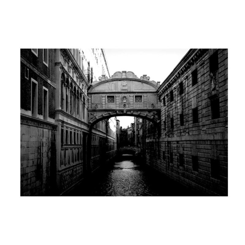 Venezia Night I Print by Sofia Fox, 40" H x 56" W x 1.5" D, Outdoor