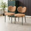 Ensemble de 2 chaises rembourrées de qualité supérieure avec rembourrage en éponge haute résilience-2146421229