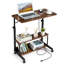 Bureau d'ordinateur à hauteur ajustable avec 3 prises USB et 2 prises de courant alternatif, bureau ergonomique à revêtement en mélamine pour bureau à domicile-725350299