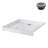 Streamline 36 in. x 36 in. Alcove Acrylic Shower Base in Matte Marble with Center Drain, Drain Included-118934330