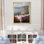 «Europeen Dinner By The Beach In France - Coastal Windows», art mural