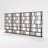 Davee Antique Walnut Color 6 Tiers Storage Organizer and Display Bookshelves