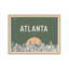 «Atlanta Skyline Peach» par Deny Designs, reproduction d'art-110878618-110878596-110878604