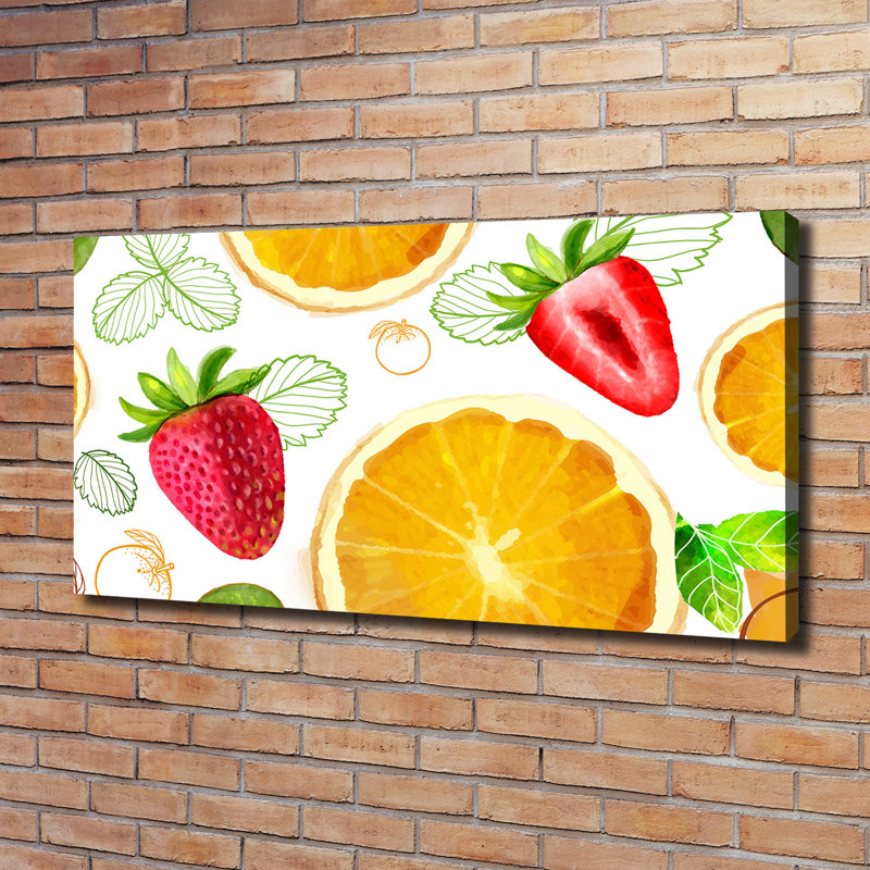 Fruits 1 Piece Wrapped Canvas Wall Art