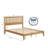 Malinda Mission Style Queen Panel Bed-1144734001