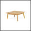 TABLE DE CAFÉ CROWNE avec conception ouverte et matériaux mixtes pour une utilisation intérieure et extérieure, parfaite pour recevoir et se détendre.