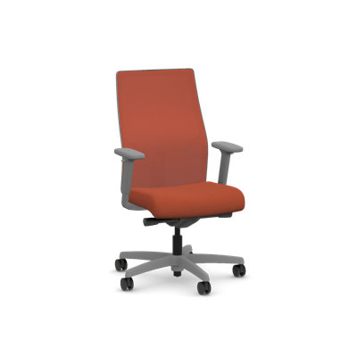 HON Ignition 2.0 Mid-Back Task Chair, Advanced Tilt, Titanium Frame, Salamander