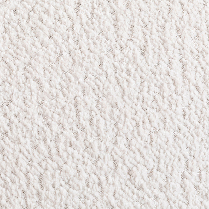 Fauteuil demi-tonneau Boucle, Blanc