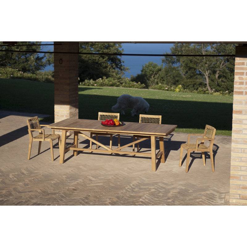Synthesis Outdoor Teak Dining Table