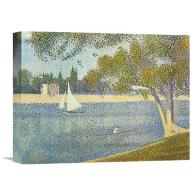 " The Seine At La Grande Jatte In The Spring " by Georges Seurat