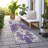 Washable Ikat Indoor / Outdoor Rug-109570040