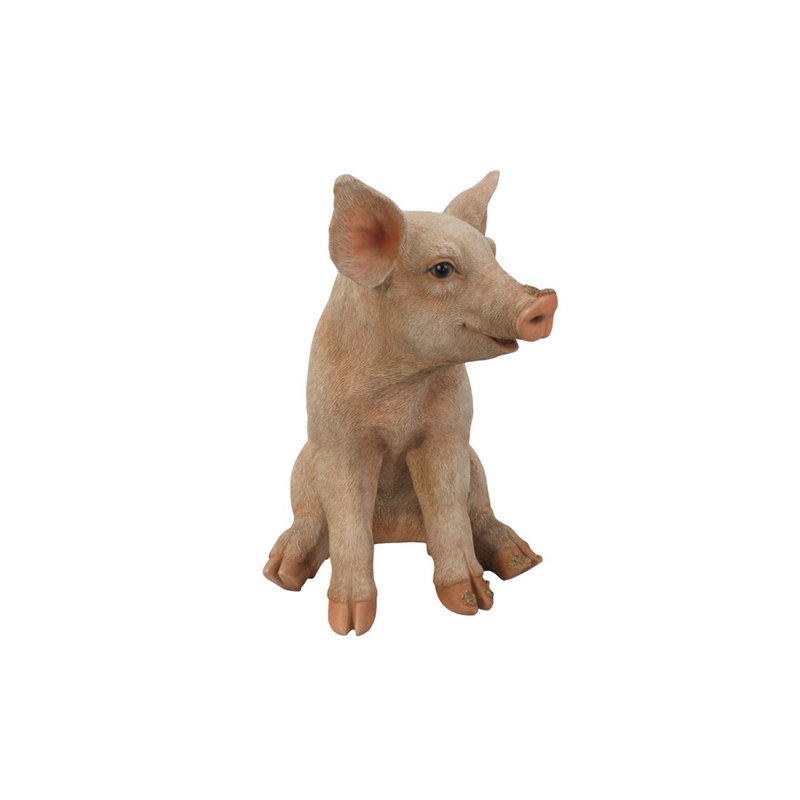 Sitting Pig Statue