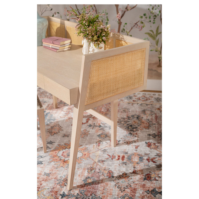 Evan Solid Wood Writing Desk