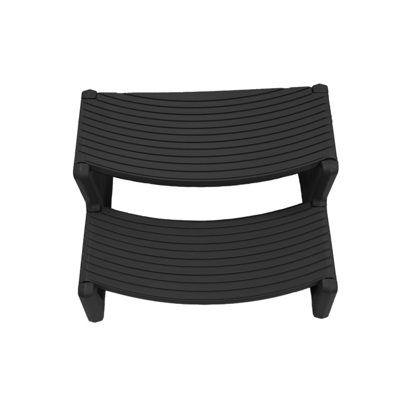 Handi-Step Spa/Patio Step Black, Charcoal