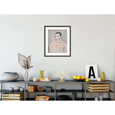 Autoportrait (autoportrait) par Pablo Picasso, impression giclée sur cadre