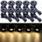 Yescom Plug-in Metal Deck Light Pack-63992383