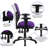 Siyer Mid-Back Mesh Ergonomic Office Chair with Adjustable Arms-796339959-767103200