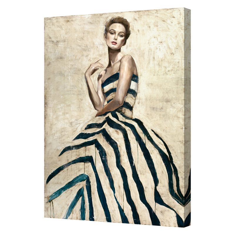 Stripes In Repose Print by Atkinson, Sarah