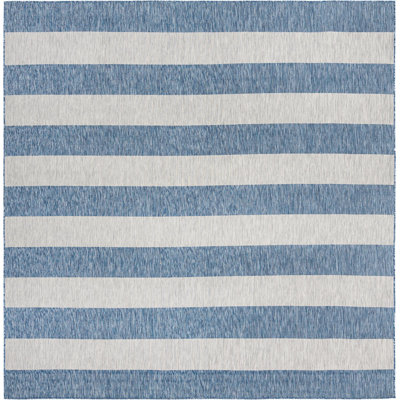 Contemporary Ahtyana Area Rug Azure Colour 1