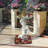 Thai Teppanom 26" Tall Figurine End Table
