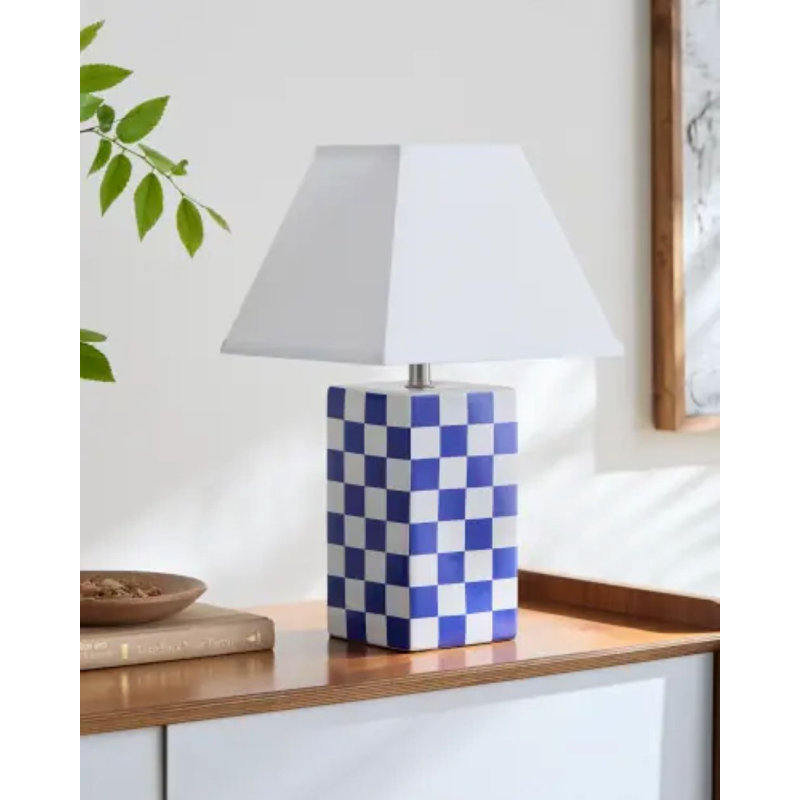 Lampe de table Verrett, Blue