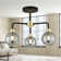 Colello Glass Semi Flush Mount