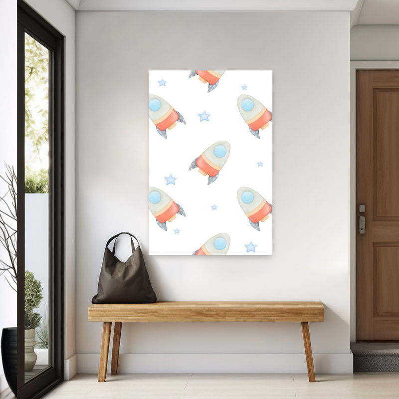 1 Piece Wrapped Canvas Wall Art, 152.4 cm H x 101.6 cm W