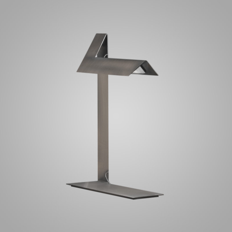 Plie 16.5625" Desk Lamp, Black, 16.56'' H x 11.81'' W x 4.31'' D