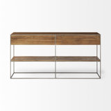 Buffet 63 po 2 tiroirs en érable