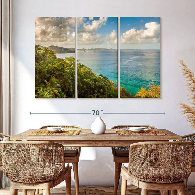 Gillard Grenada Lagoon, 42" H x 65" W