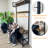 5-In-1 Multi-Functional Entryway Tree - With Drawers, Shoe Rack, Shelves And Hooks