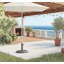 Porte-parasol rond en résine