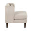 Meuble de salon moderne en velours côtelé avec coussin de chaise-638493402