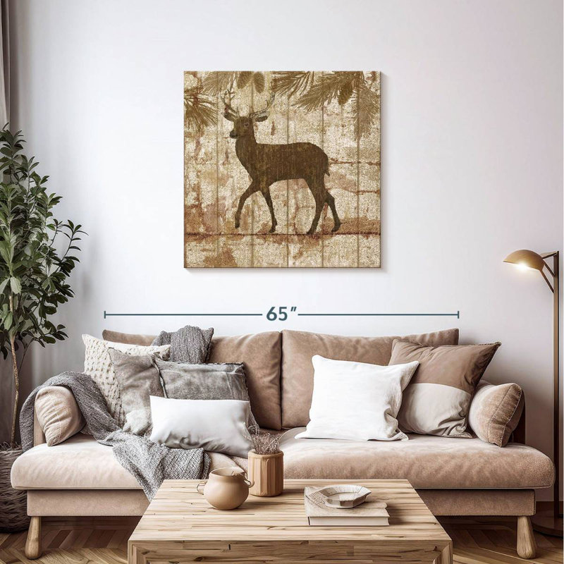 Brampt Deer Crossing, H 36 po x l 36 po