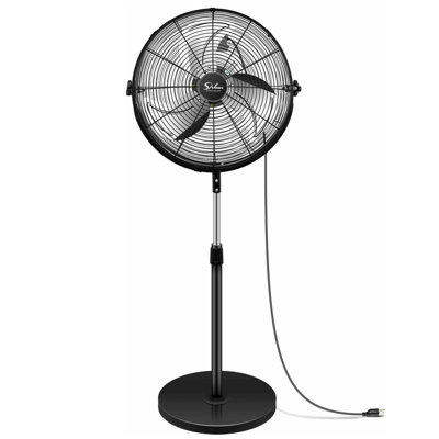 Simple Deluxe Industrial Stand Fan, 18 Inch
