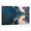 «Morning on the seine près de Giverny» par Claude Monet - reproduction d'art sur toile tendue-59698625