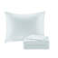 Édredon simple avec draps - thème médaillon corail, taies décoratives brodées, ensemble d'édredon à imprimé de luxe, broderie, ambiance de chambre à coucher élégante-129124968-129124978
