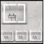 Pharmacie avec miroir 3 tablettes 36 W et 30 H Daiyon