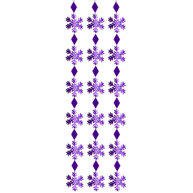 Guirlande de fantaisie, Mauve