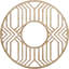 Médaillon de plafond 28 po x 28 po x P 10 1/4 po x P 3/8 po Empire-63411740-63411742