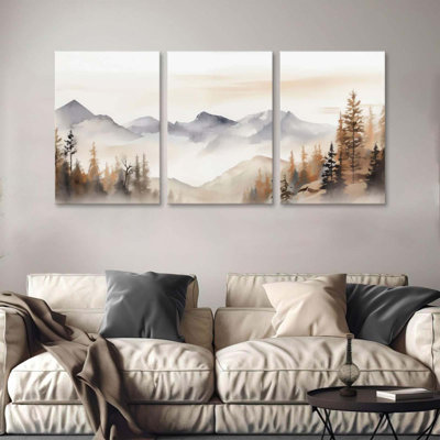 3 Piece Wrapped Canvas Print