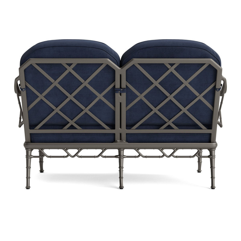 Calcutta Outdoor 2 - Seat Loveseat, Fusion Neptune, Mica