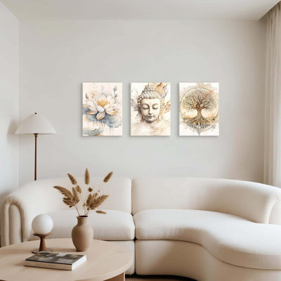 3 Piece Wrapped Canvas Print