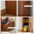 Walnut Modern Solid wood Standard Bookcase