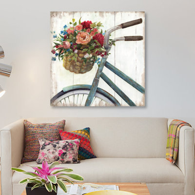 «Sunday Ride» par Nan - reproduction d'art sur toile tendue
