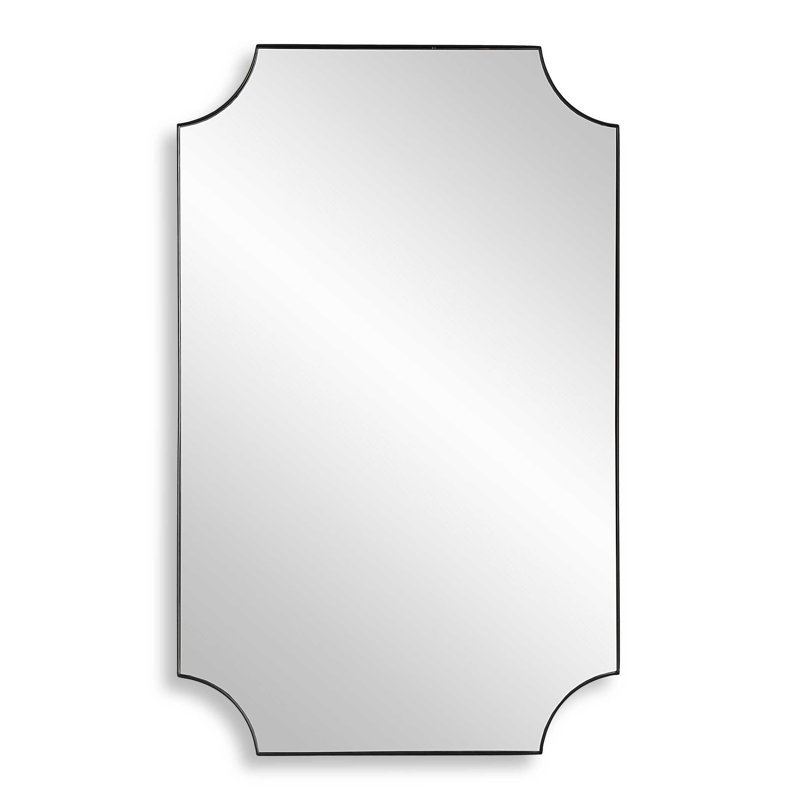 Miroir Letellier, Noir, H 32 po x l 20 po